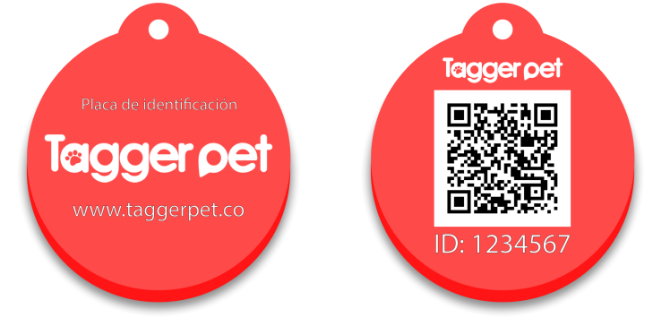 placa Tagger Pet